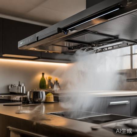 “人性化油烟机，清洁便捷温暖家