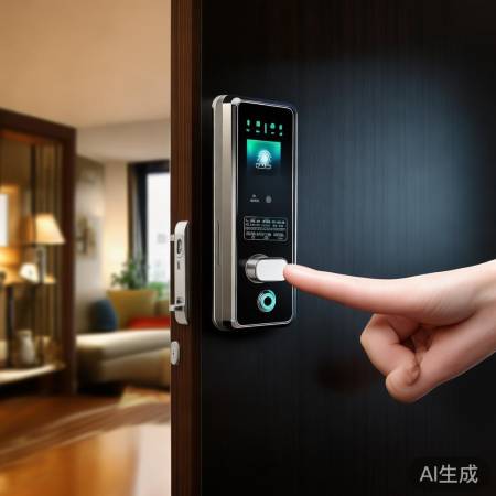 康佳指纹锁601，识别迅速安全