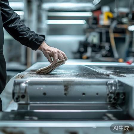 “点胶机用后清洁，下次更顺畅。