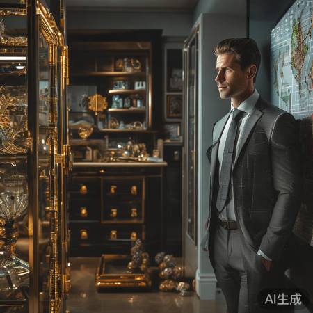 富豪宝贝眼花缭，智慧努力成富豪