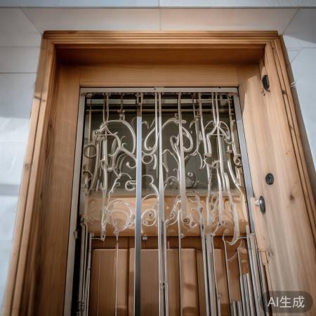 “棉纺路防盗门通风窗改造”