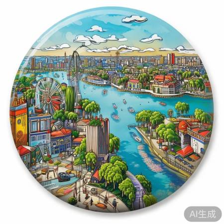 南宁街头元素艺术贴