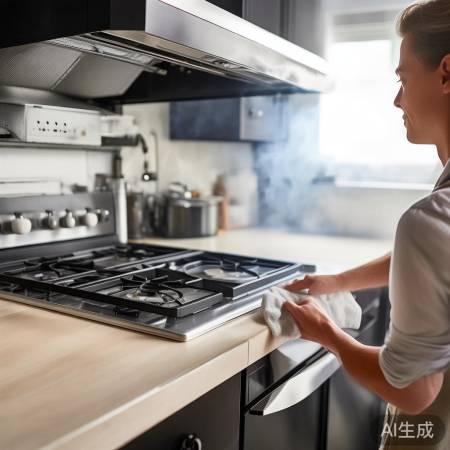 油烟机噪音大，检查轴承或叶轮