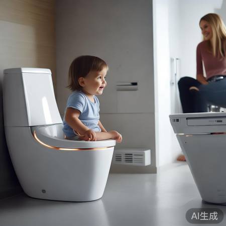 智能马桶提升儿童如厕体验
