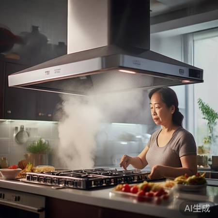 “厨房神器，静音吸油烟”