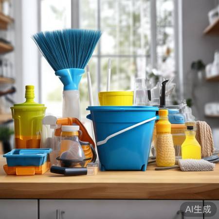 清洁工具准备就绪