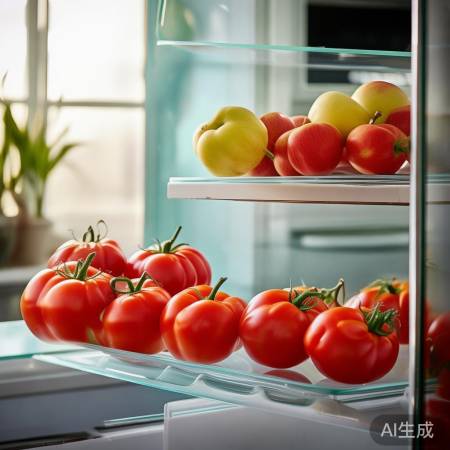小猪佩奇冰箱保存西红柿，新鲜秘诀大公开