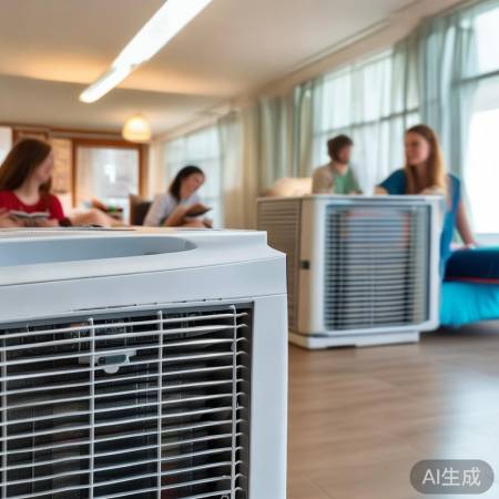 上财空调尚可，夏日清凉