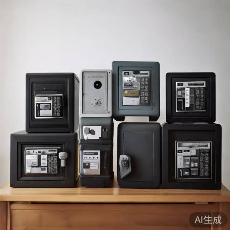 保险柜品牌多样，大小适中。