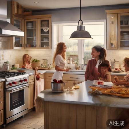 厨房安全温馨快乐