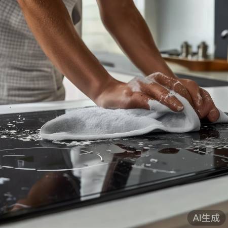 定期清洁集成灶炉灶及周边