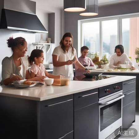 “玉立集成灶，性价比高，厨房更