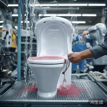 制造失误，马桶成黑暗料理