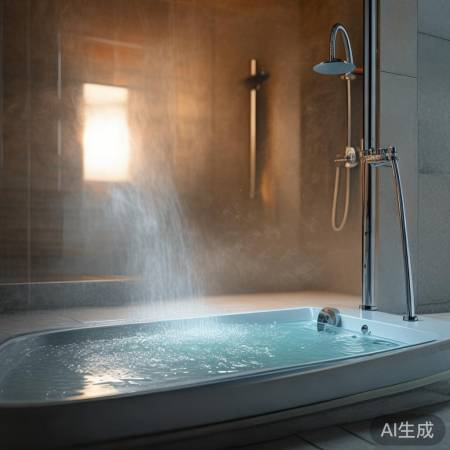 美的热水器75℃温度显示：精准控温，舒适沐浴体验