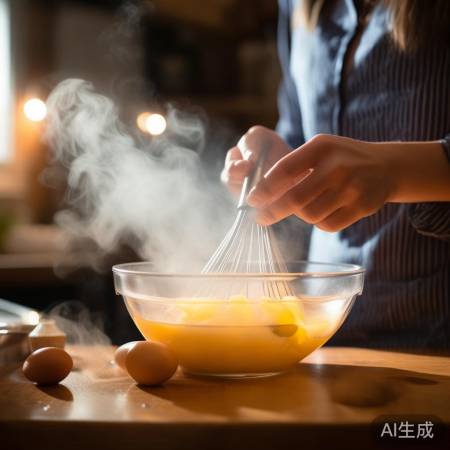 集成灶轻松蒸出丝滑蛋花