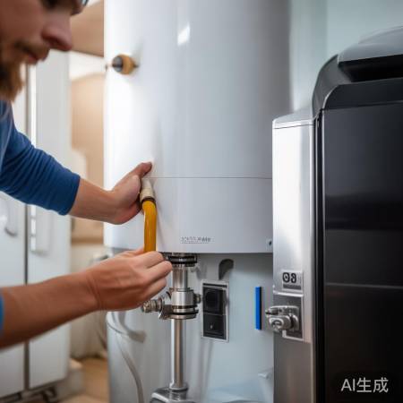 调整热水器，检查无泄漏后使用