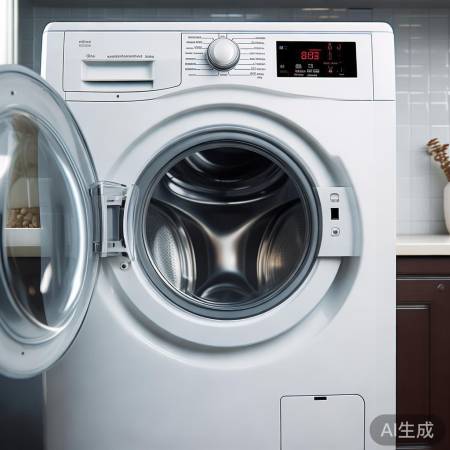 “智能预约洗衣机工作中”