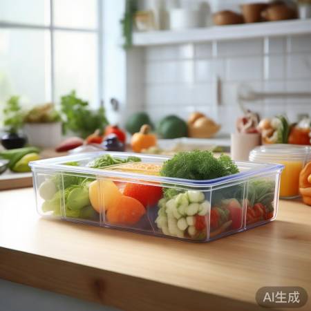 保鲜盒隔离食物，保鲜食材。