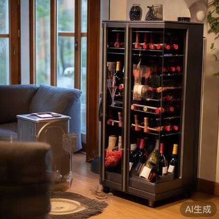 红酒喝完，柜子处理好