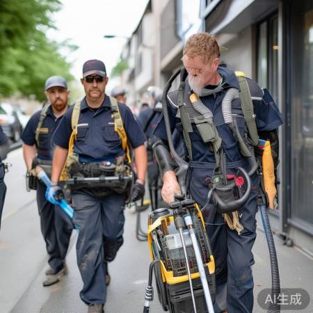 扬州师傅团队,专业速洗油烟机