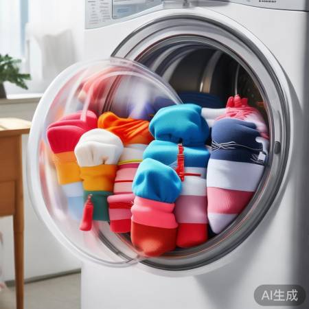 滚筒洗衣机，袜子不乱动