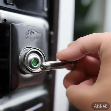 智能锁慢或低电,换电池!