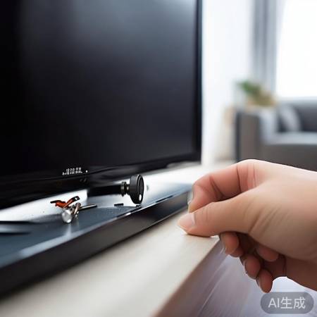 海信电视无声音，检查音量旋钮。