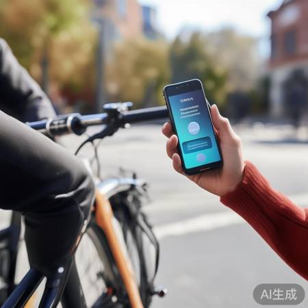 骑行遇障碍,一键临时停车