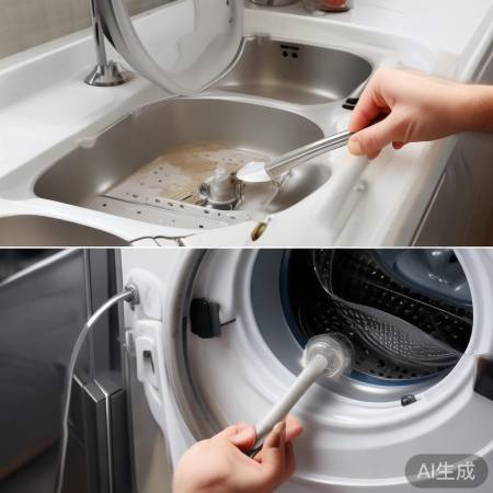 检查洗衣机，清洁进水阀