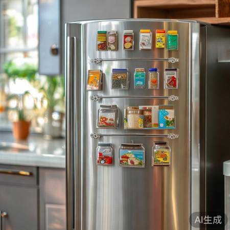 冰箱挂件小物，创意收纳新选择