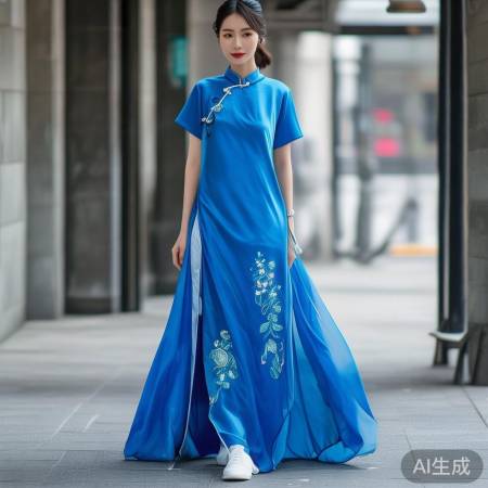 洗衣机旗袍，时尚搭配指南