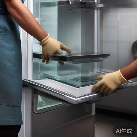 冰箱玻璃板拆卸教程，安全实用。