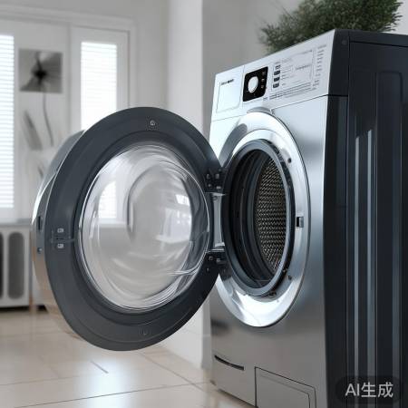 滚筒洗衣机单排门开启教程