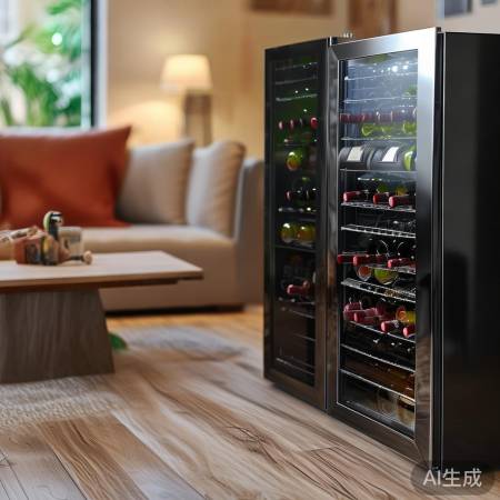 时尚简约三格红酒柜，家庭珍藏利器
