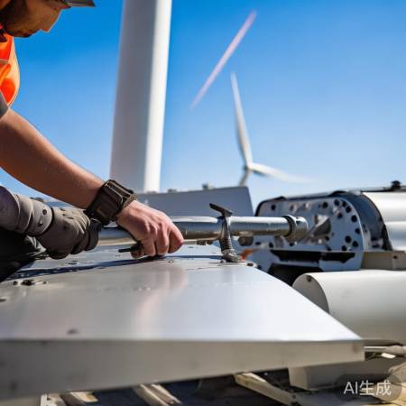 安装风轮,固定牢固