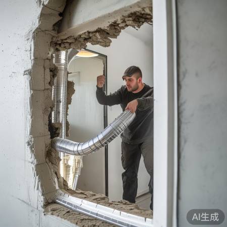 中央空调穿墙安装可行吗？效果如何？