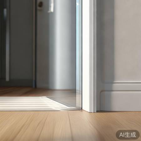 防盗门自粘门贴纸：居家安全，一贴即享静音效果