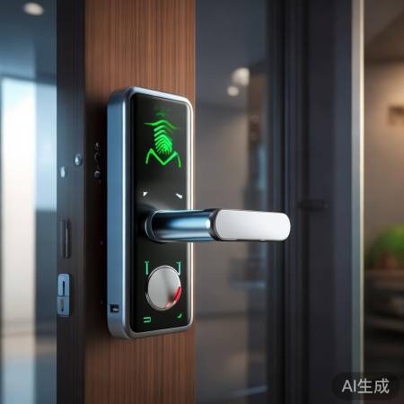 指纹锁安全防撬报警