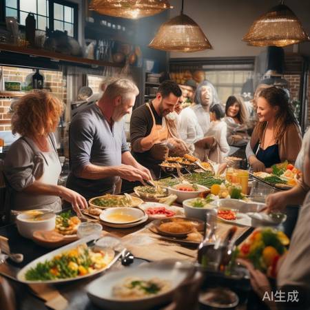 明星厨艺秀,互动拉近距离