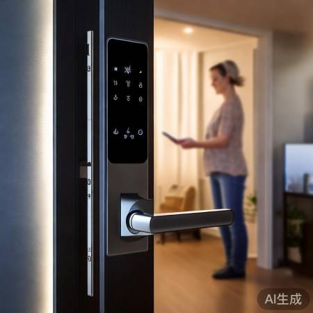 智能门锁稳定,售后无忧