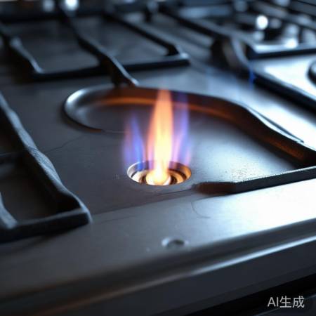 点燃天然气，小火花引燃
