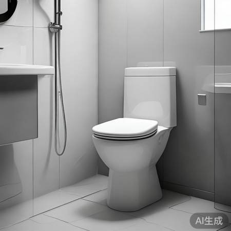 马桶距离适中，排水顺畅，使用舒