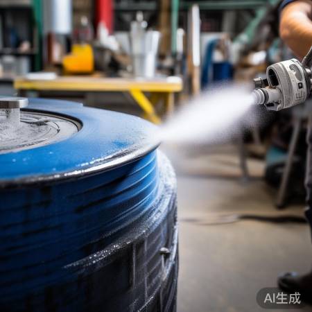 喷涂涂层，耐温不佳