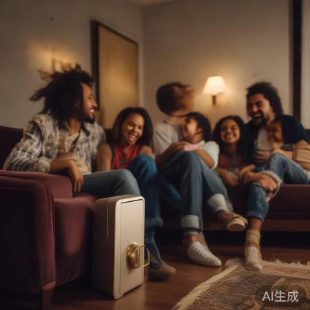 家用保险柜：客厅隐藏式设计，安全又美观