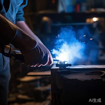 焊接观察火焰颜色与大小