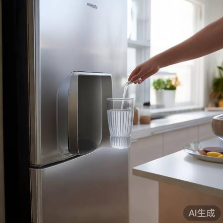 冰箱出水口，智慧环保设计