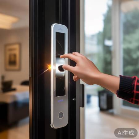 指纹锁安全便捷，懒人福音