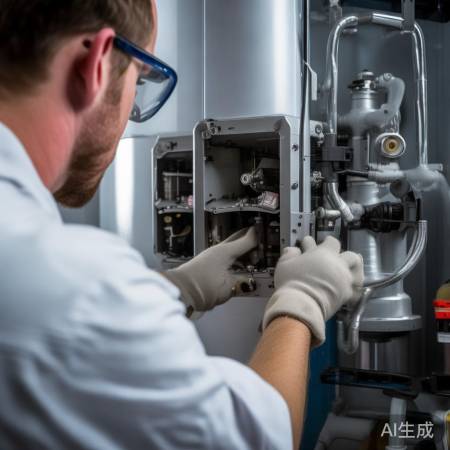 拆卸回水阀，方便维修