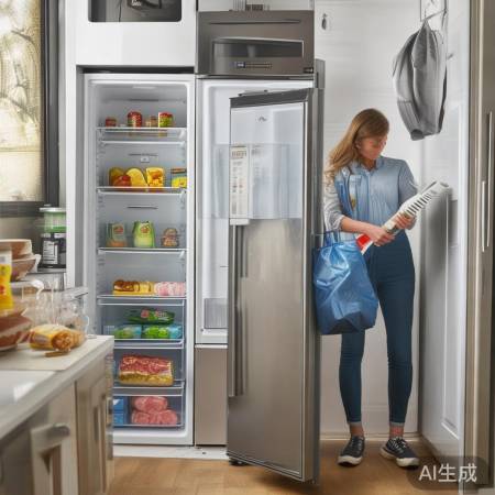 定期清理冰箱,除霜防变质