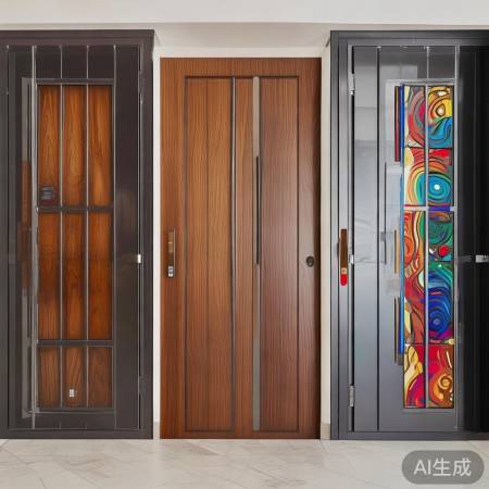 金属木门玻璃美装饰